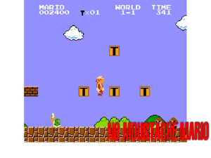 No Moustache Mario (SMB1 Hack) Cover